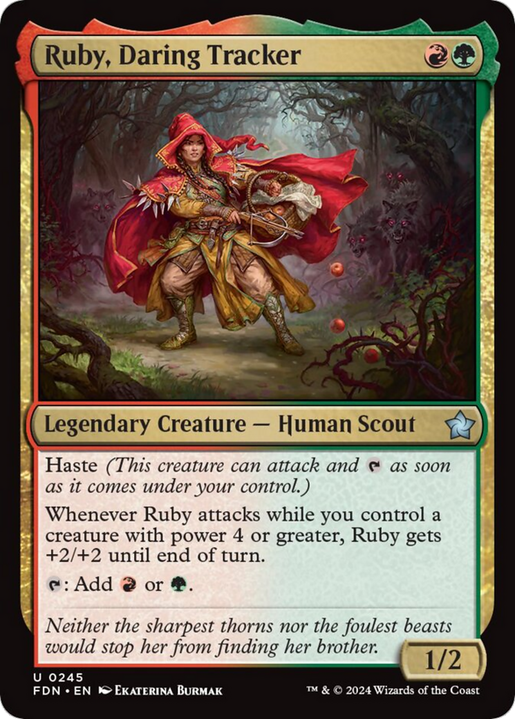 Ruby, Daring Tracker [Foundations] | The Time Vault CA