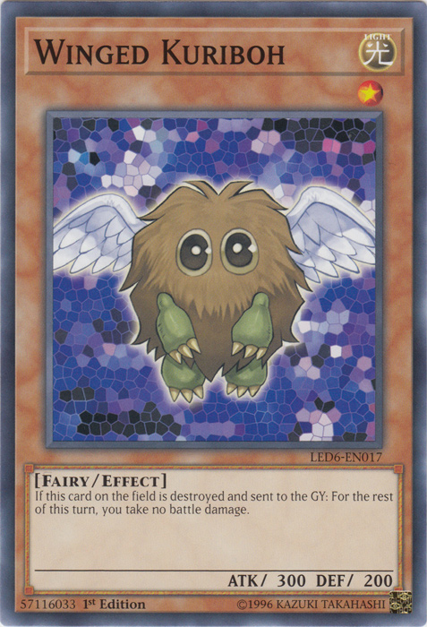 Winged Kuriboh [LED6-EN017] Common | The Time Vault CA
