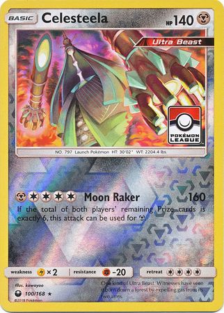 Celesteela (100/168) (League Promo) [Sun & Moon: Celestial Storm] | The Time Vault CA