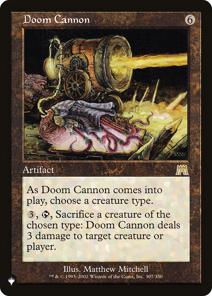 Doom Cannon [The List] | The Time Vault CA