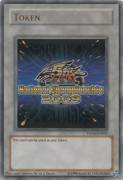 Yu-Gi-Oh 5D's 2009 National Championship Token [TKN4-EN001] Ultra Rare | The Time Vault CA