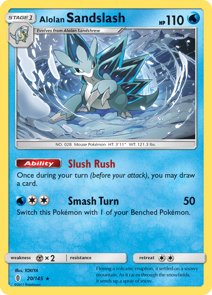 Alolan Sandslash (20/145) [Sun & Moon: Guardians Rising] | The Time Vault CA