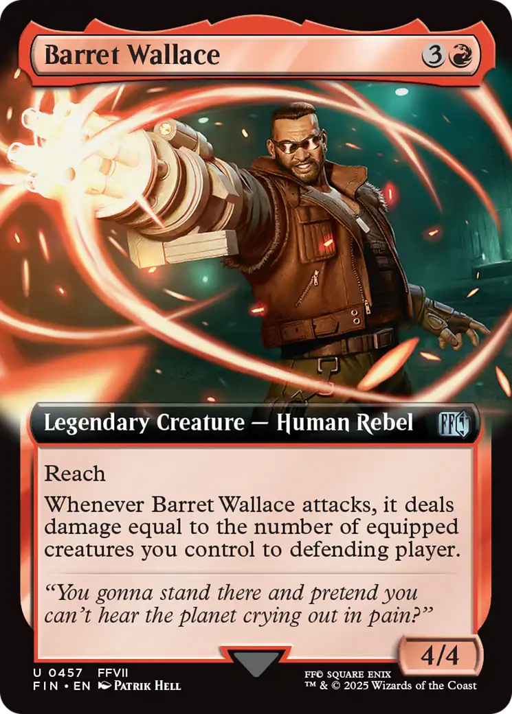 Barret Wallace (Extended Art) [FINAL FANTASY] | The Time Vault CA