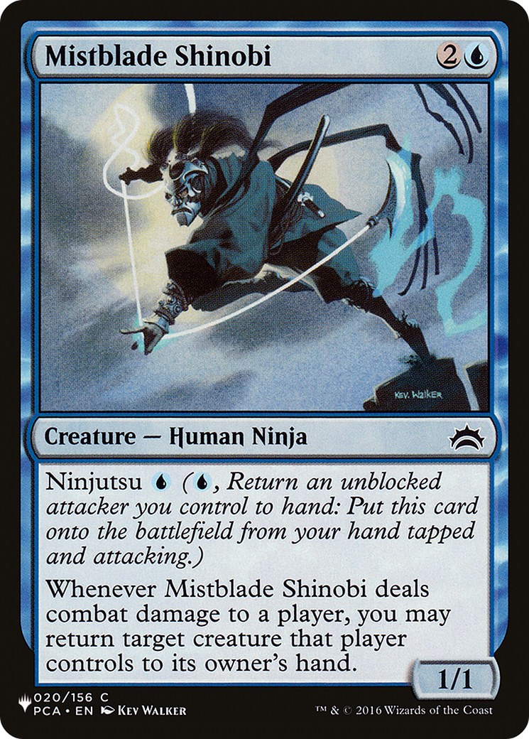 Mistblade Shinobi [The List] | The Time Vault CA