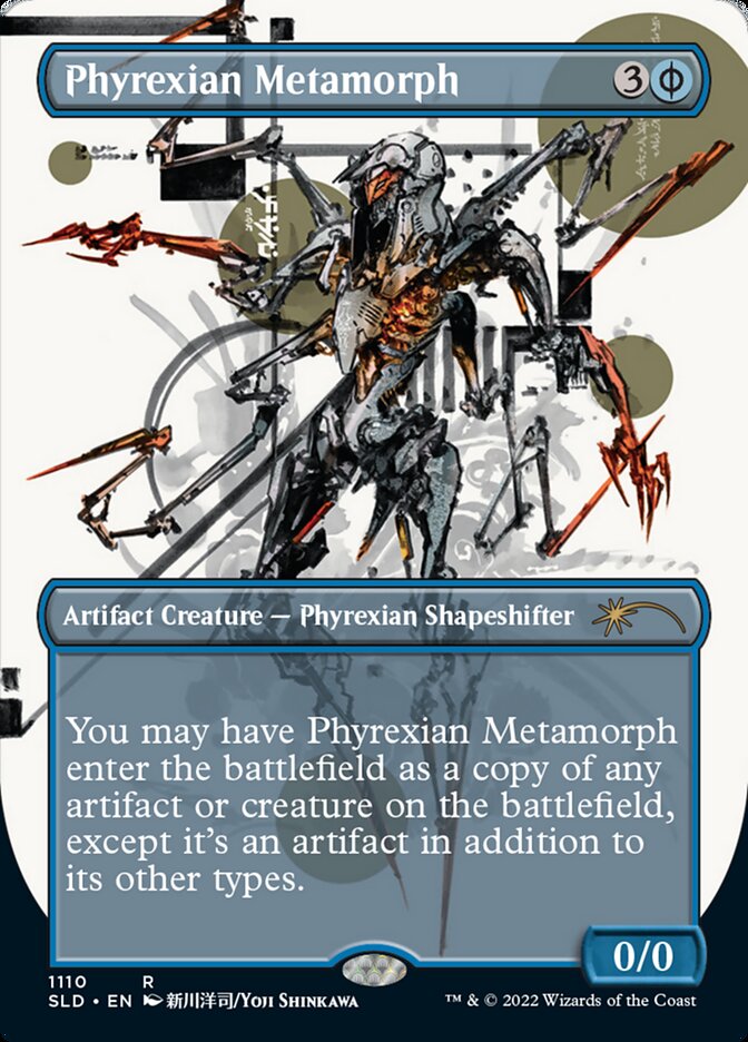 Phyrexian Metamorph (Borderless) [Secret Lair Drop Series] | The Time Vault CA