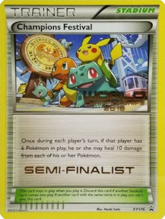 Champions Festival (XY176) (2016 Semi-Finalist) [XY: Black Star Promos] | The Time Vault CA