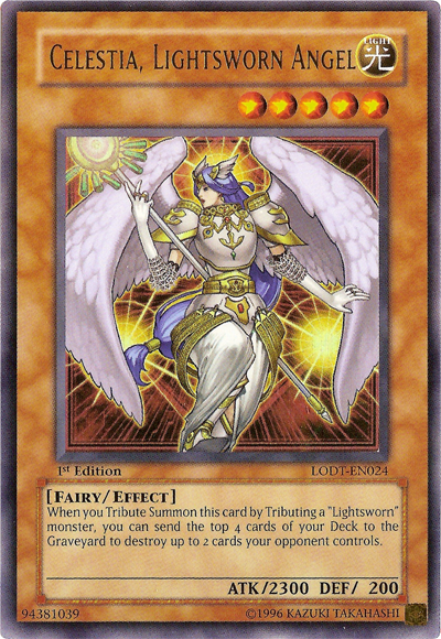 Celestia, Lightsworn Angel [LODT-EN024] Ultra Rare | The Time Vault CA