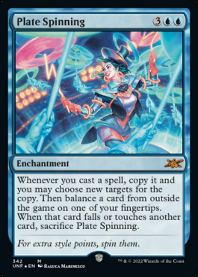 Plate Spinning (Galaxy Foil) [Unfinity] | The Time Vault CA