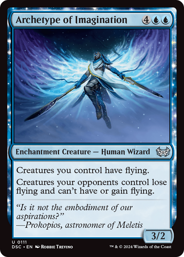 Archetype of Imagination [Duskmourn: House of Horror Commander] | The Time Vault CA