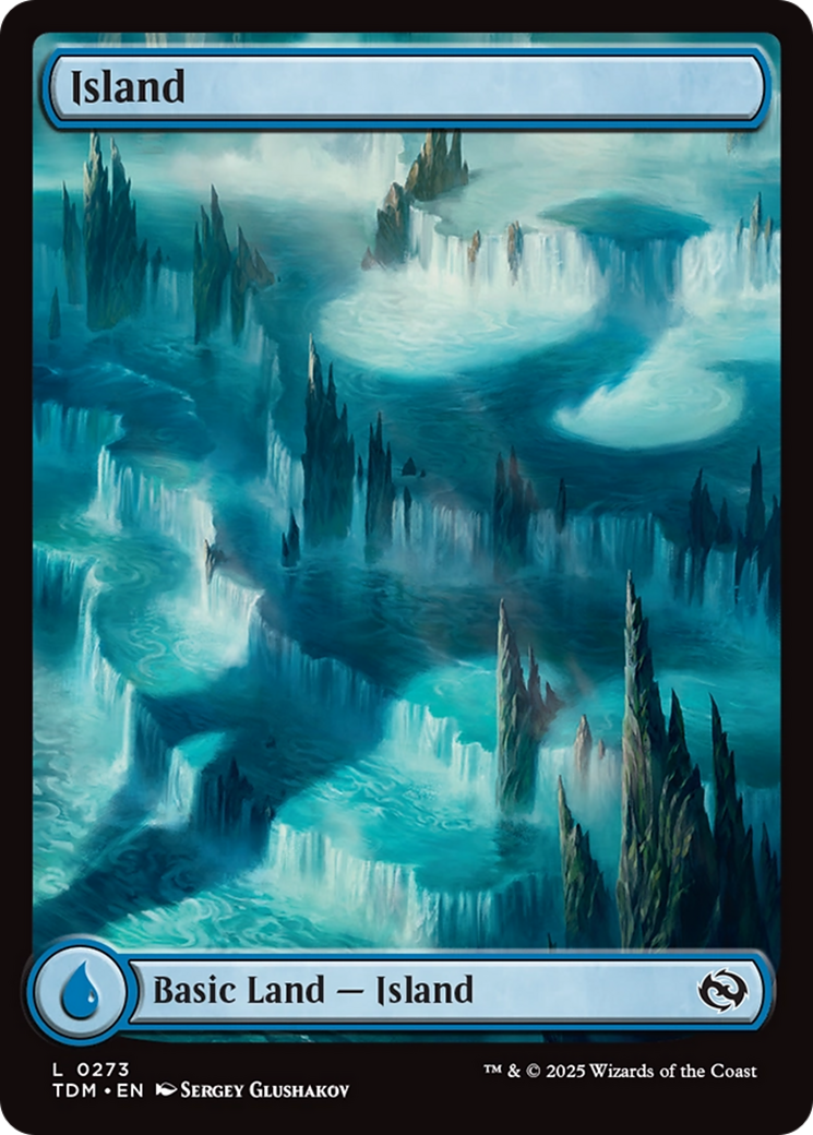 Island (0273) [Tarkir: Dragonstorm] | The Time Vault CA
