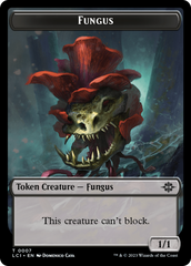 Gnome // Fungus Double-Sided Token [The Lost Caverns of Ixalan Tokens] | The Time Vault CA