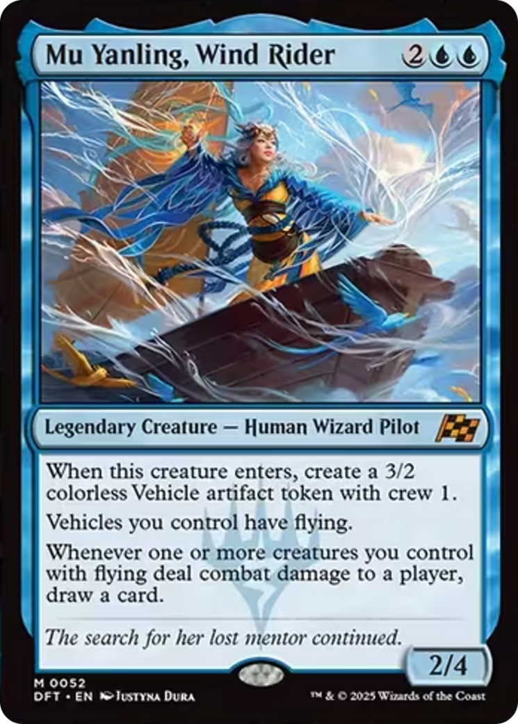 Mu Yanling, Wind Rider [Aetherdrift] | The Time Vault CA