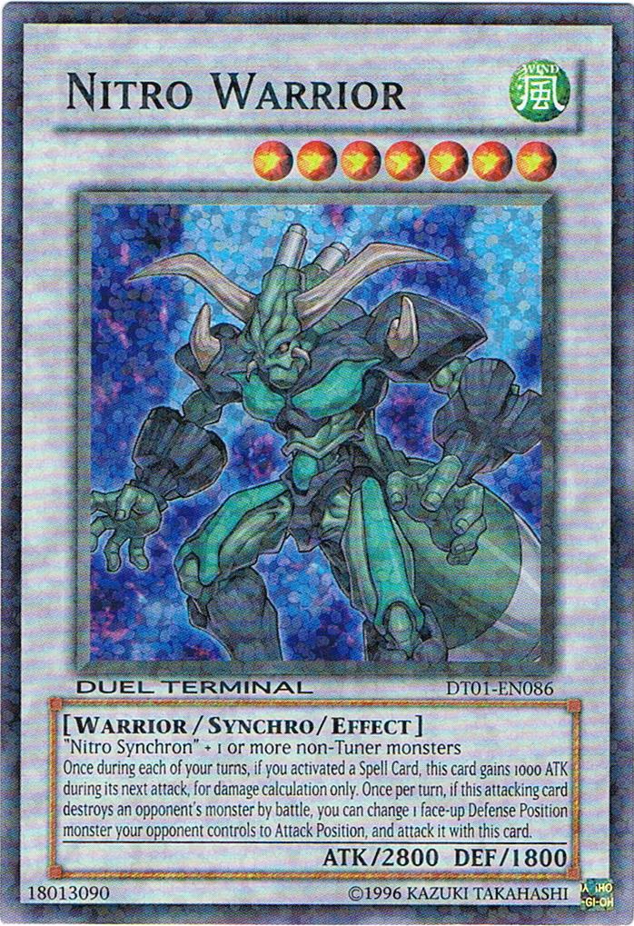 Nitro Warrior [DT01-EN086] Super Rare | The Time Vault CA