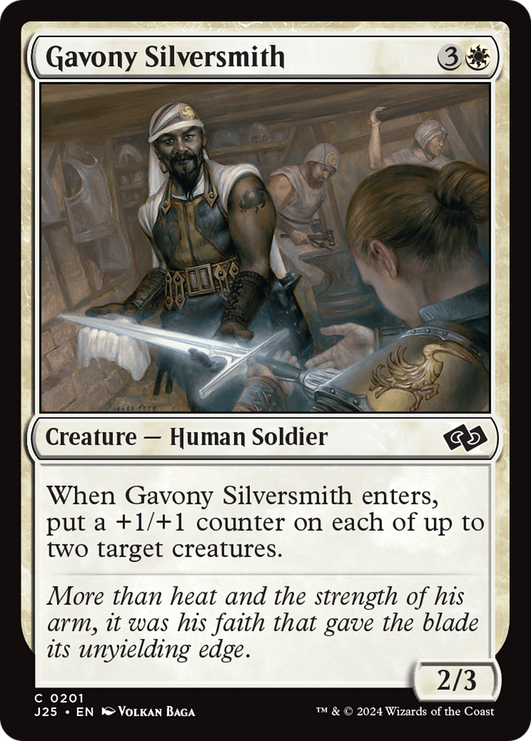 Gavony Silversmith [Foundations Jumpstart] | The Time Vault CA