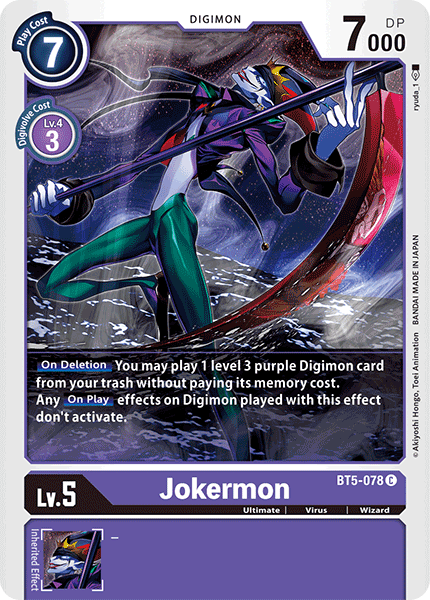 Jokermon [BT5-078] [Battle of Omni] | The Time Vault CA