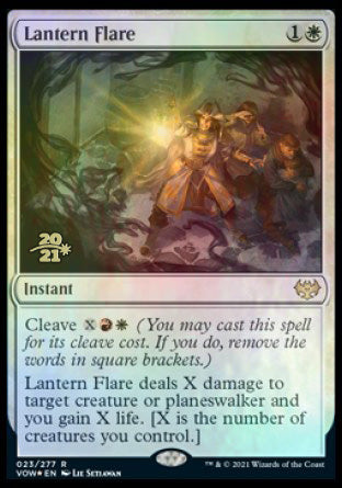 Lantern Flare [Innistrad: Crimson Vow Prerelease Promos] | The Time Vault CA