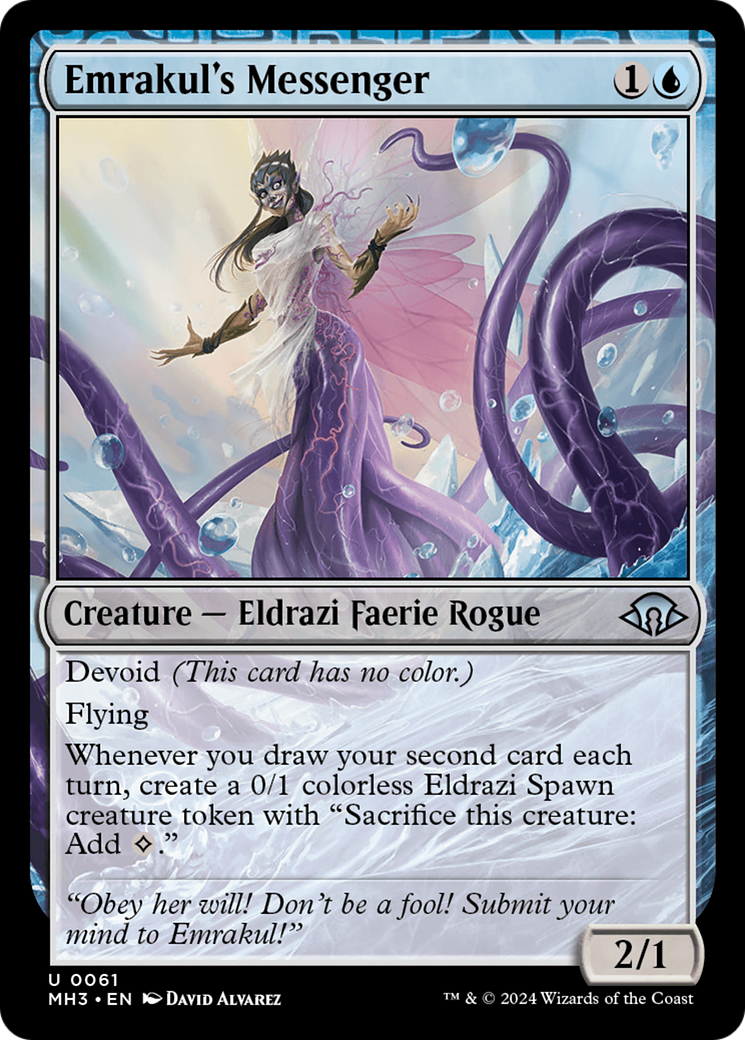 Emrakul's Messenger [Modern Horizons 3] | The Time Vault CA