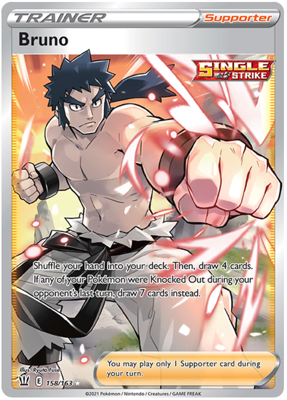 Bruno (158/163) [Sword & Shield: Battle Styles] | The Time Vault CA