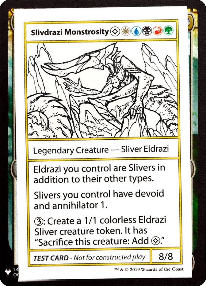 Slivdrazi Monstrosity [Mystery Booster Playtest Cards] | The Time Vault CA