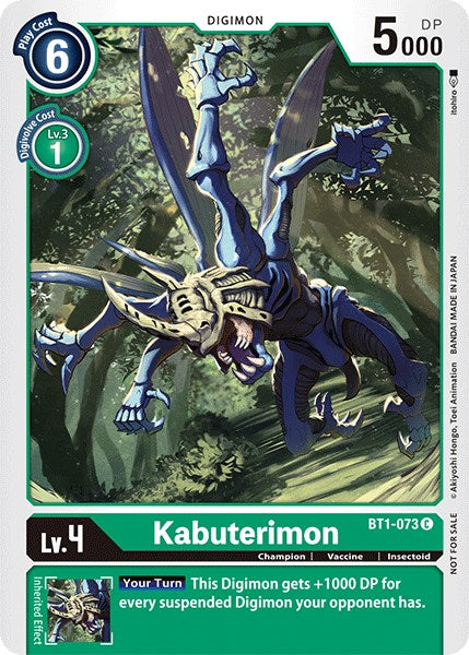 Kabuterimon [BT1-073] (Official Tournament Pack Vol.3) [Release Special Booster Promos] | The Time Vault CA