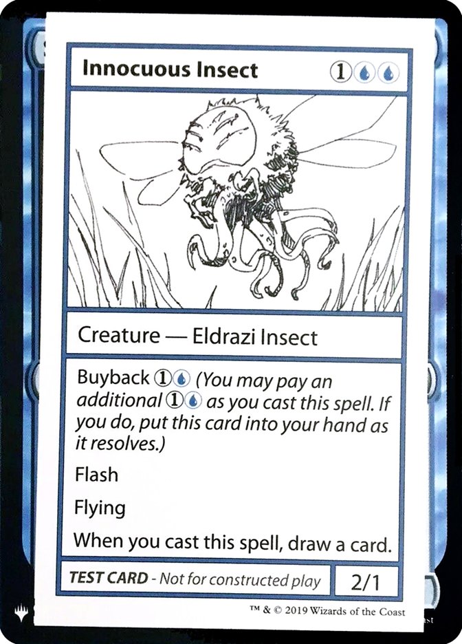 Innocuous Insect [Mystery Booster Playtest Cards] | The Time Vault CA