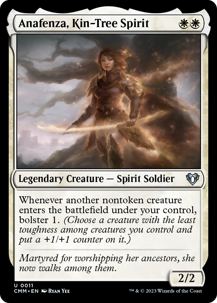 Anafenza, Kin-Tree Spirit [Commander Masters] | The Time Vault CA