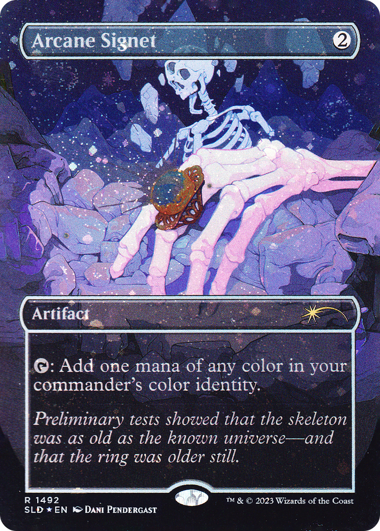 Arcane Signet (1492) (Galaxy Foil) [Secret Lair Drop Series] | The Time Vault CA