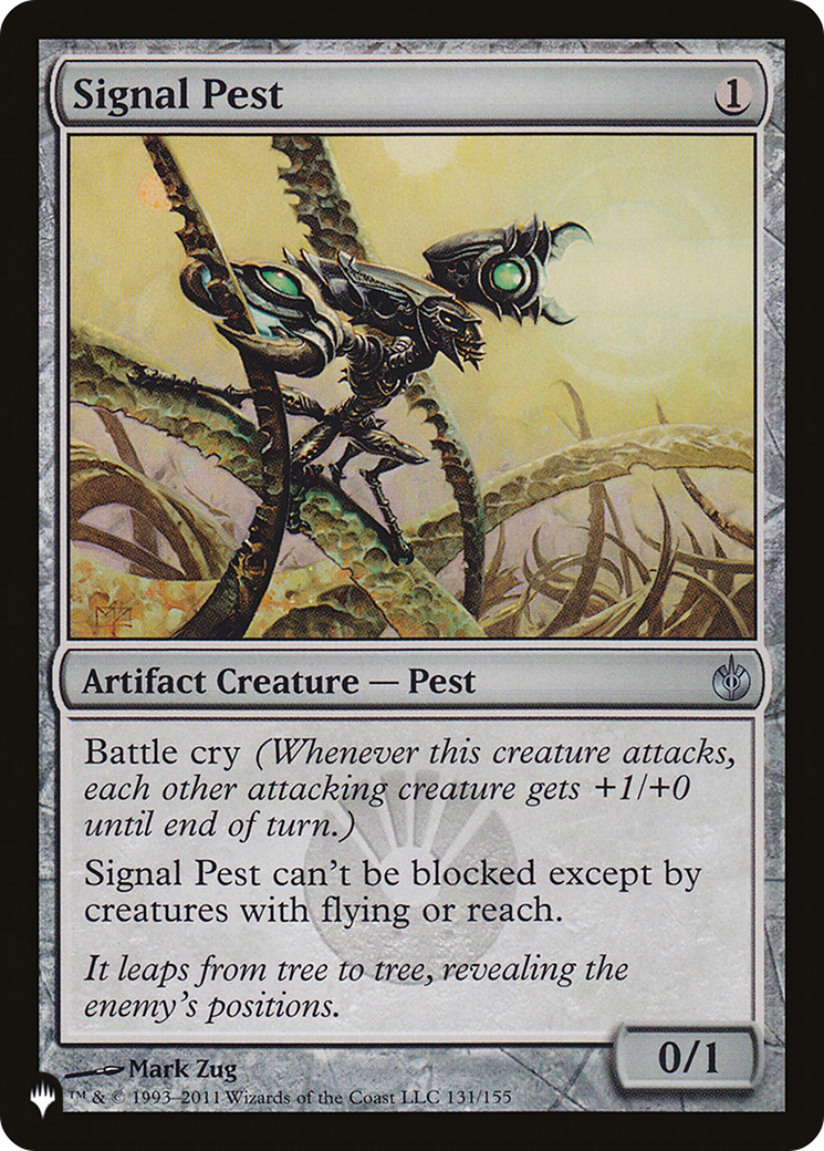 Signal Pest [The List Reprints] | The Time Vault CA