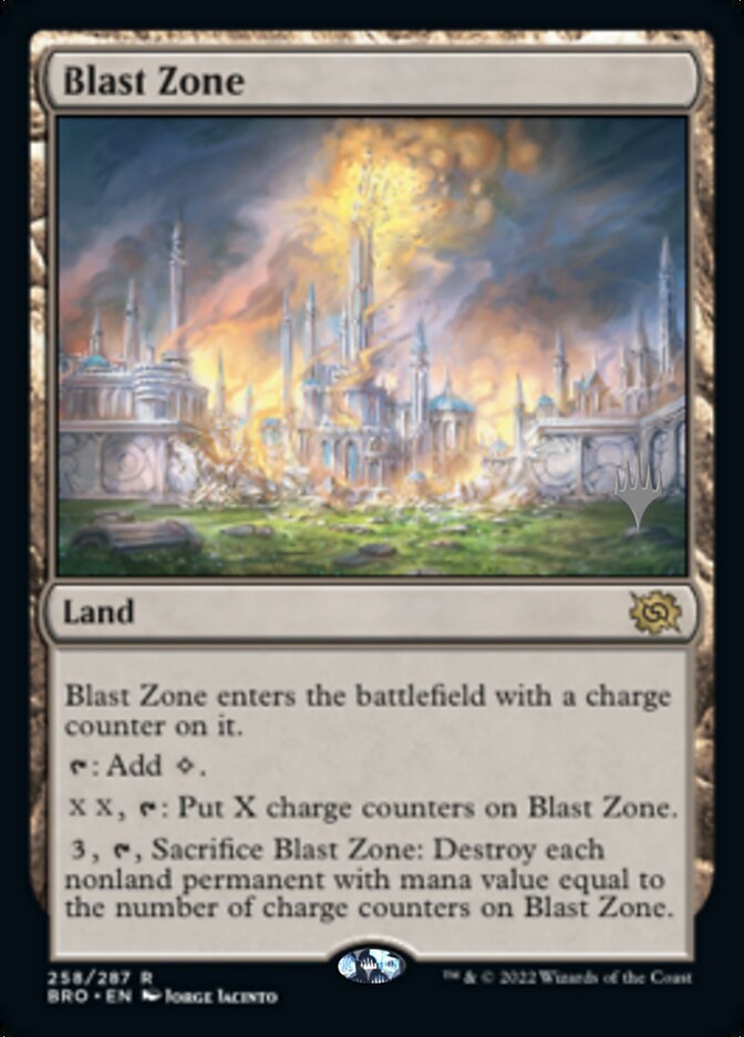 Blast Zone (Promo Pack) [The Brothers' War Promos] | The Time Vault CA