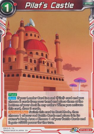 Pilaf's Castle (BT10-028) [Rise of the Unison Warrior 2nd Edition] | The Time Vault CA