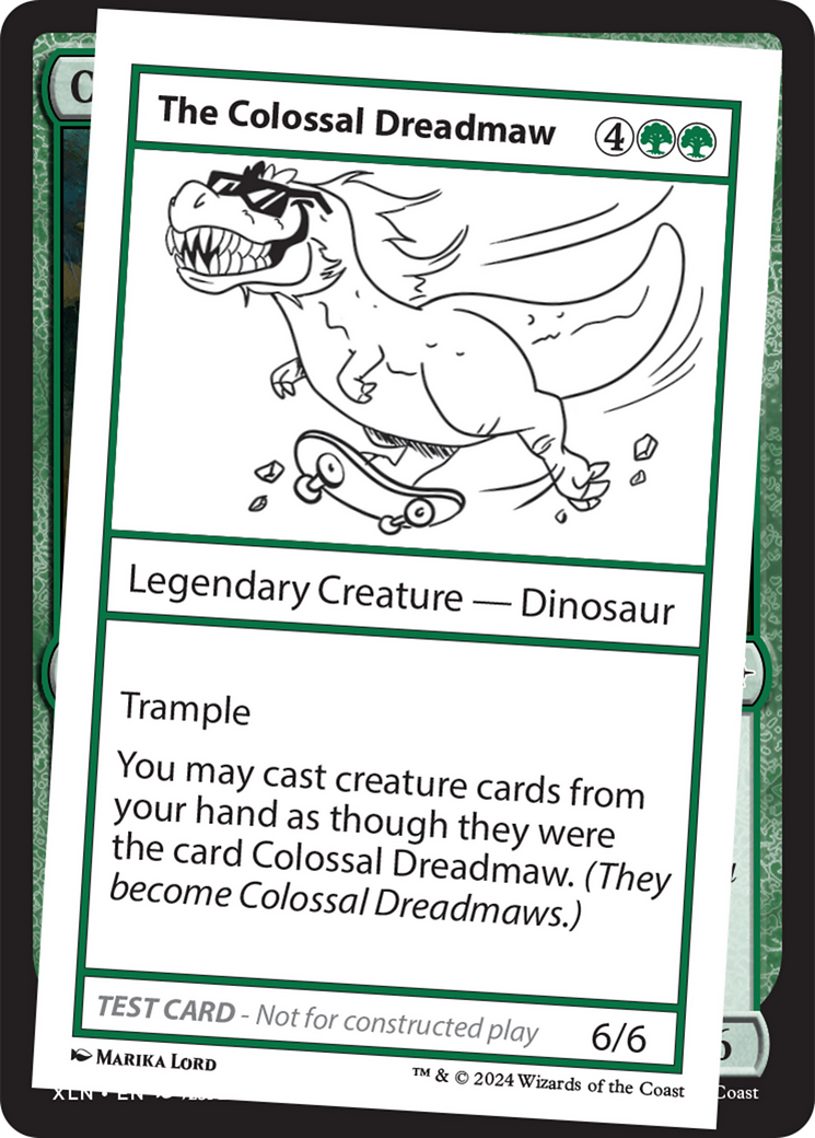 The Colossal Dreadmaw [Mystery Booster 2 Playtest Cards] | The Time Vault CA