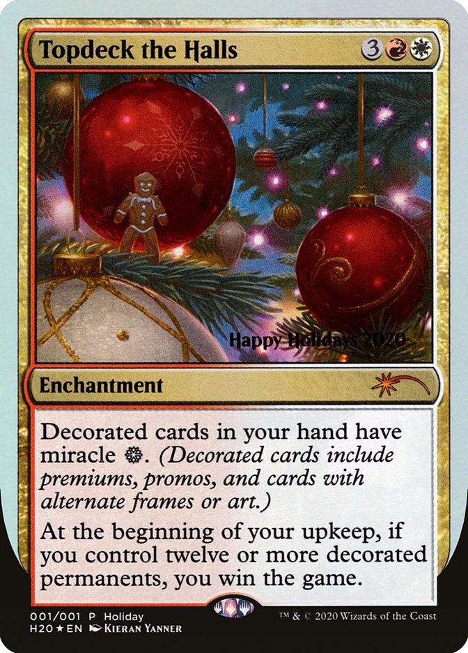 Topdeck the Halls [Happy Holidays] | The Time Vault CA