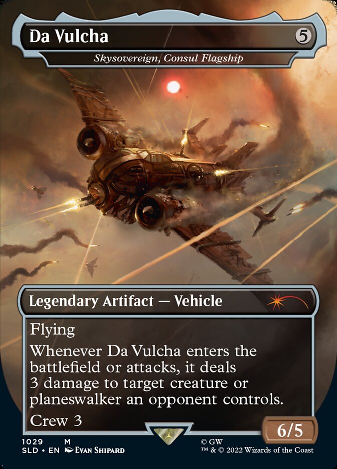 Da Vulcha - Skysovereign, Consul Flagship (Borderless) [Secret Lair Drop Series] | The Time Vault CA