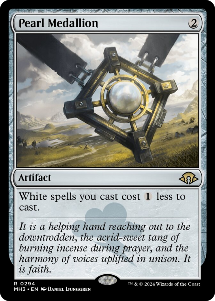 Pearl Medallion [Modern Horizons 3] | The Time Vault CA
