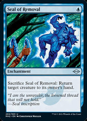 Seal of Removal (Foil Etched) [Modern Horizons 2] | The Time Vault CA