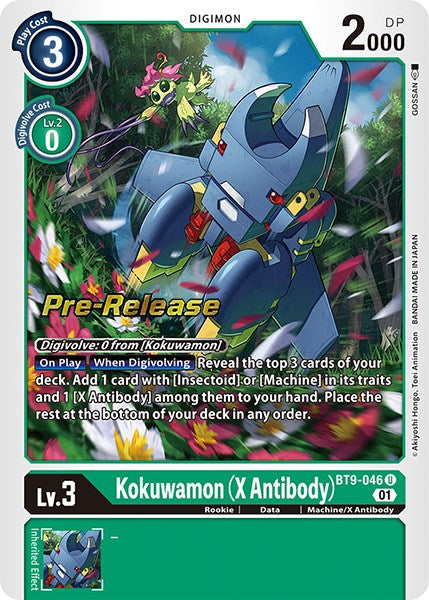 Kokuwamon (X Antibody) [BT9-046] [X Record Pre-Release Promos] | The Time Vault CA