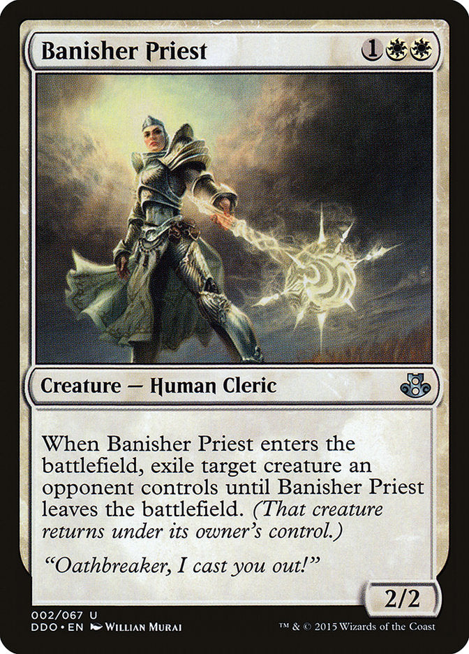Banisher Priest [Duel Decks: Elspeth vs. Kiora] | The Time Vault CA