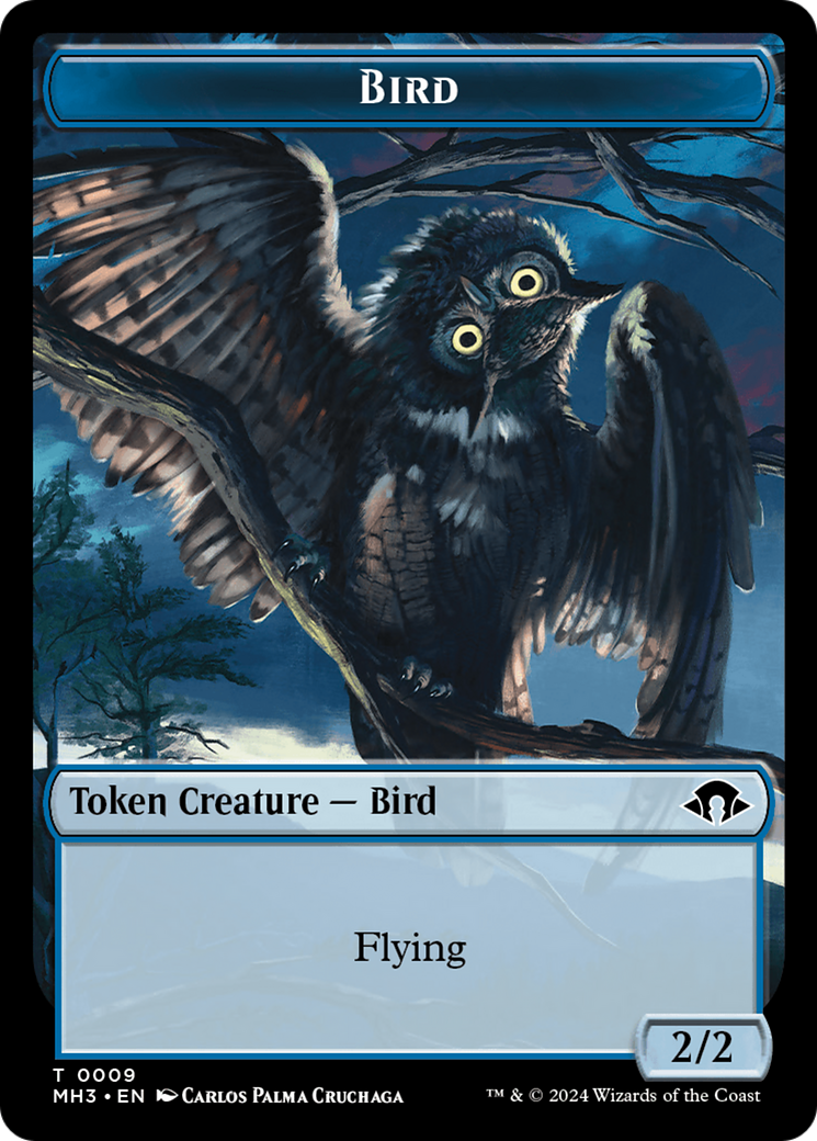 Servo // Bird Double-Sided Token [Modern Horizons 3 Tokens] | The Time Vault CA