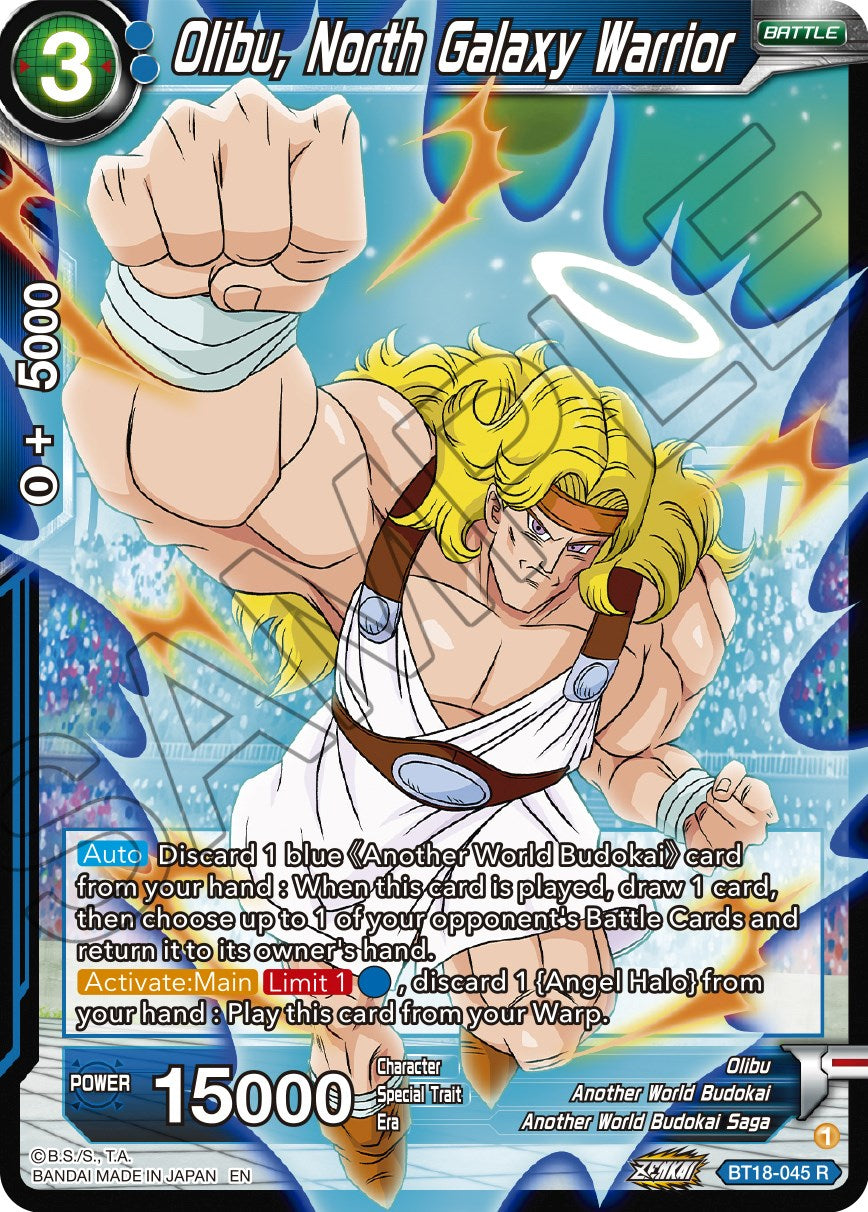 Olibu, North Galaxy Warrior (BT18-045) [Dawn of the Z-Legends] | The Time Vault CA