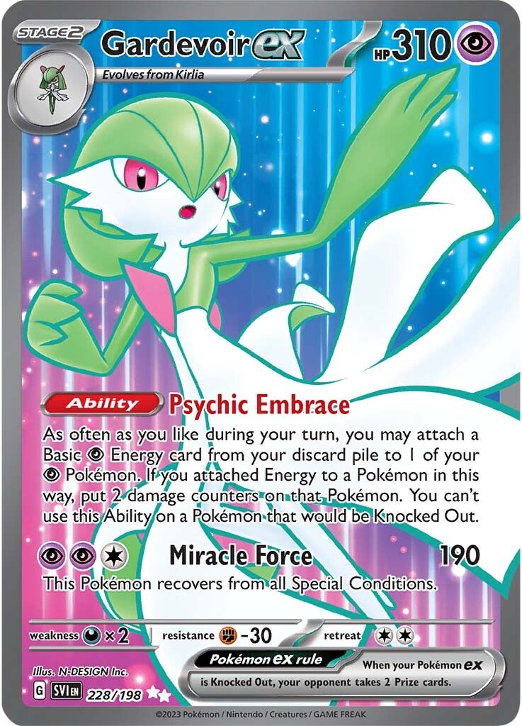 Gardevoir ex (228/198) [Scarlet & Violet: Base Set] | The Time Vault CA