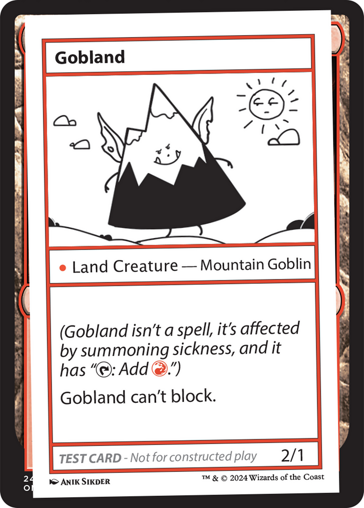 Gobland [Mystery Booster 2 Playtest Cards] | The Time Vault CA