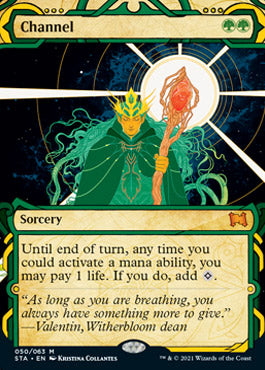 Channel (Foil Etched) [Strixhaven: Mystical Archive] | The Time Vault CA