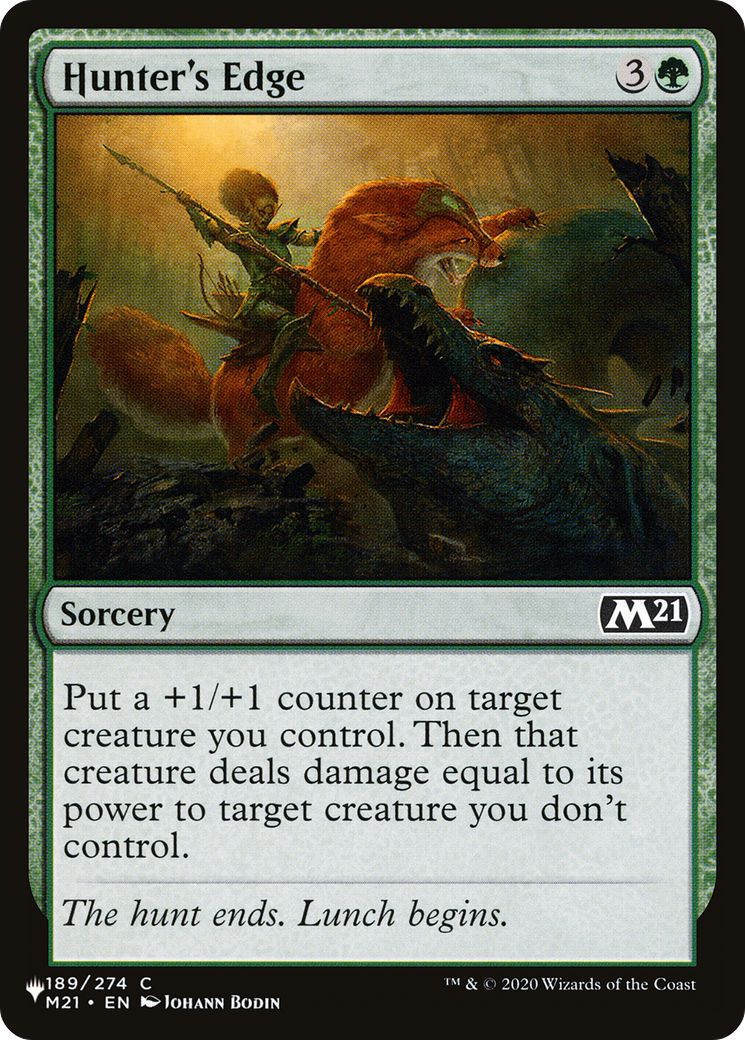 Hunter's Edge [The List] | The Time Vault CA