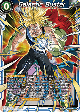 Galactic Buster (BT13-060) [Supreme Rivalry] | The Time Vault CA