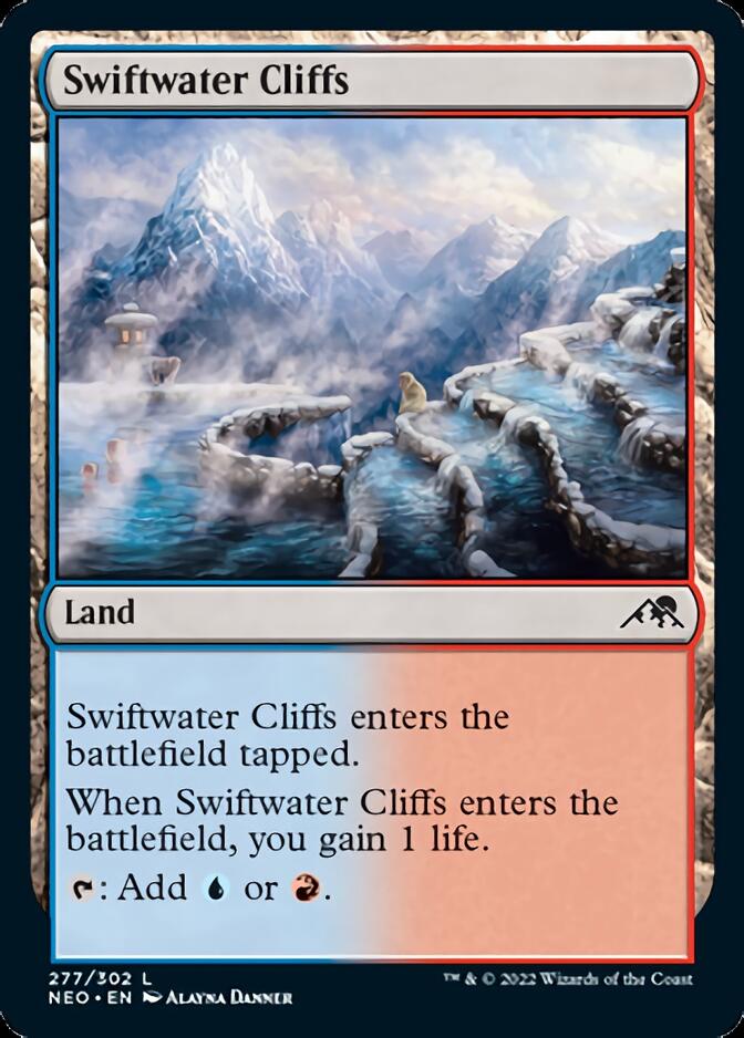 Swiftwater Cliffs [Kamigawa: Neon Dynasty] | The Time Vault CA