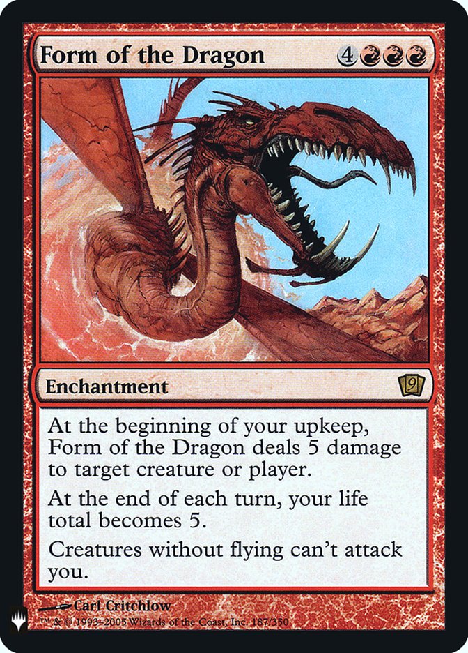 Form of the Dragon [Mystery Booster] | The Time Vault CA