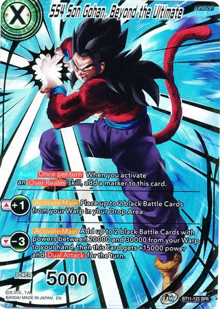 SS4 Son Gohan, Beyond the Ultimate (SPR) (BT11-123) [Vermilion Bloodline] | The Time Vault CA