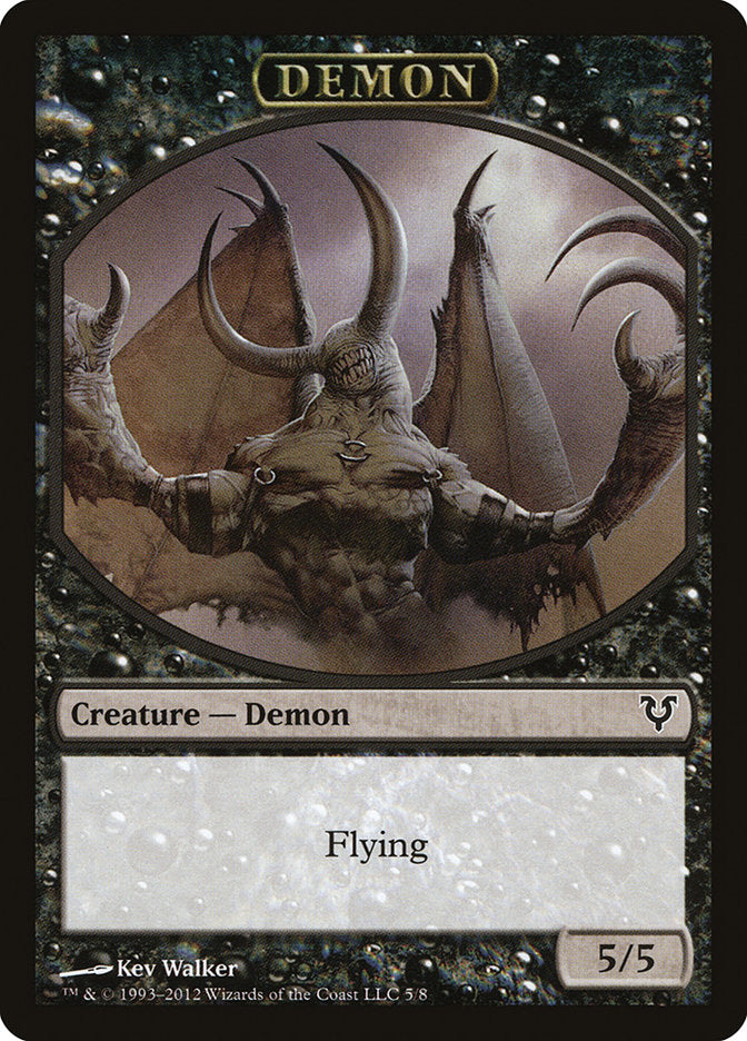 Demon Token [Avacyn Restored Tokens] | The Time Vault CA