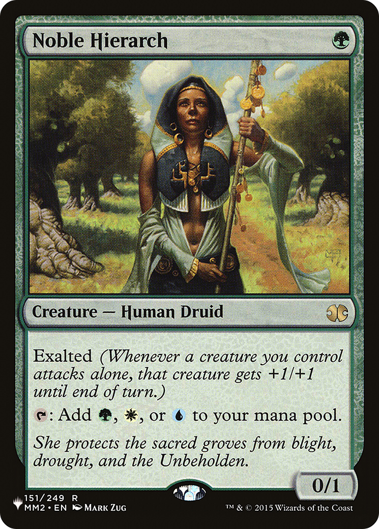 Noble Hierarch [The List] | The Time Vault CA