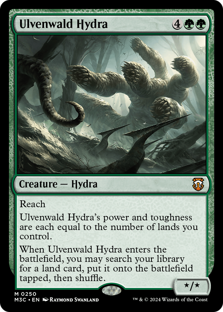Ulvenwald Hydra (Ripple Foil) [Modern Horizons 3 Commander] | The Time Vault CA